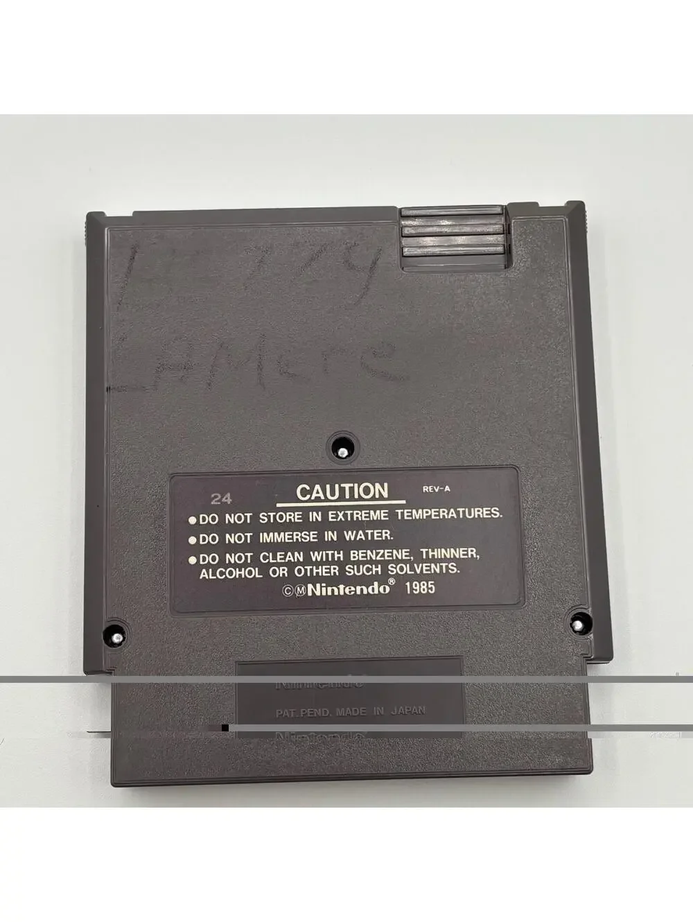 NES Teenage Mutant Ninja Turtles TMNT Game Cartridge 1989 Tested Works Nintendo